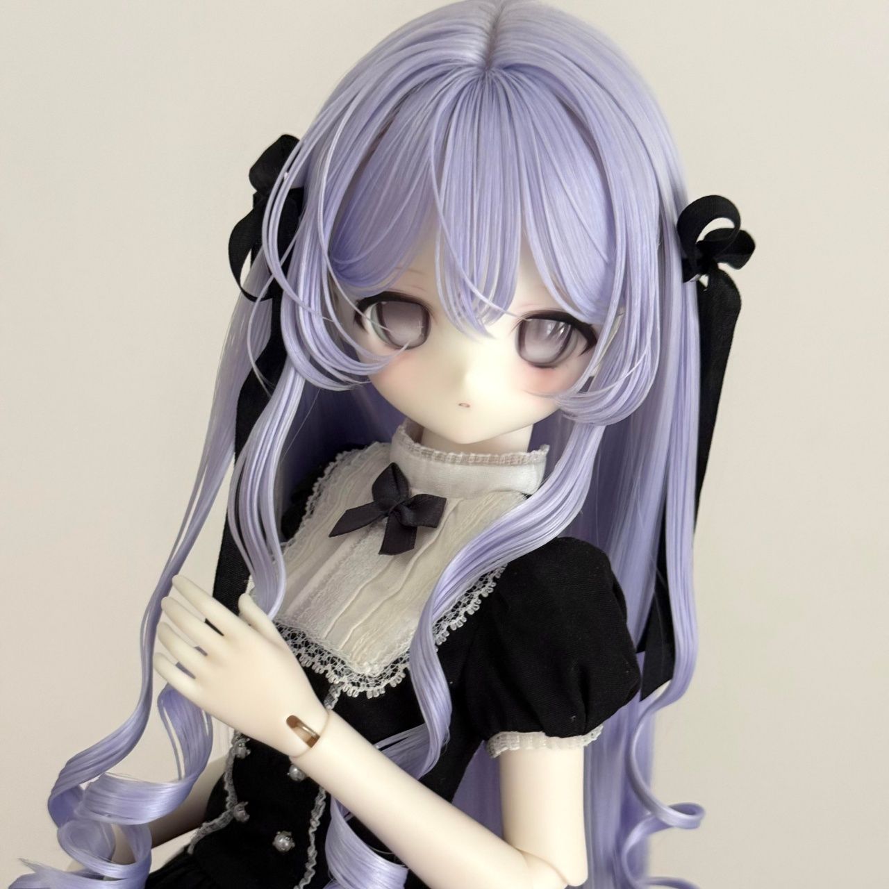 Hair Care For Wavy Hair - Long Wavy BJD Doll Wig With