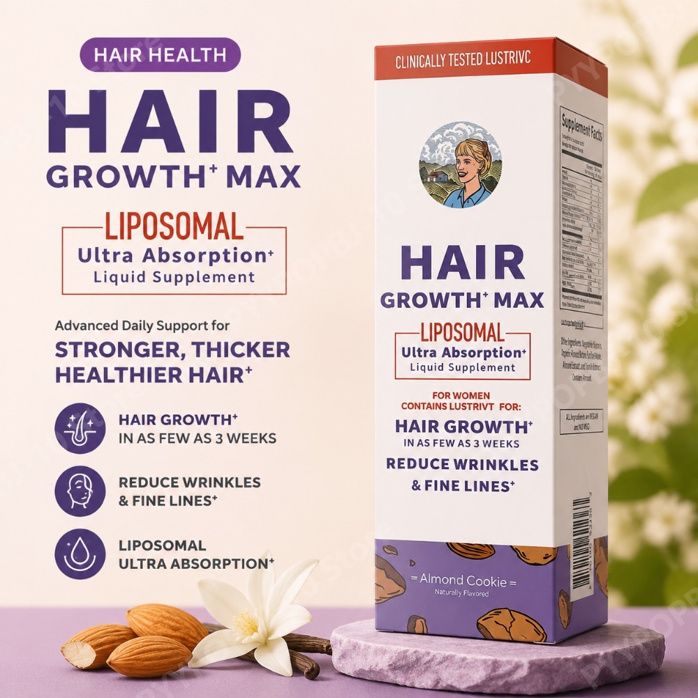 Hair Growth Serum Oil - Liposomal Hair Growth Liquid, Saw Palmetto