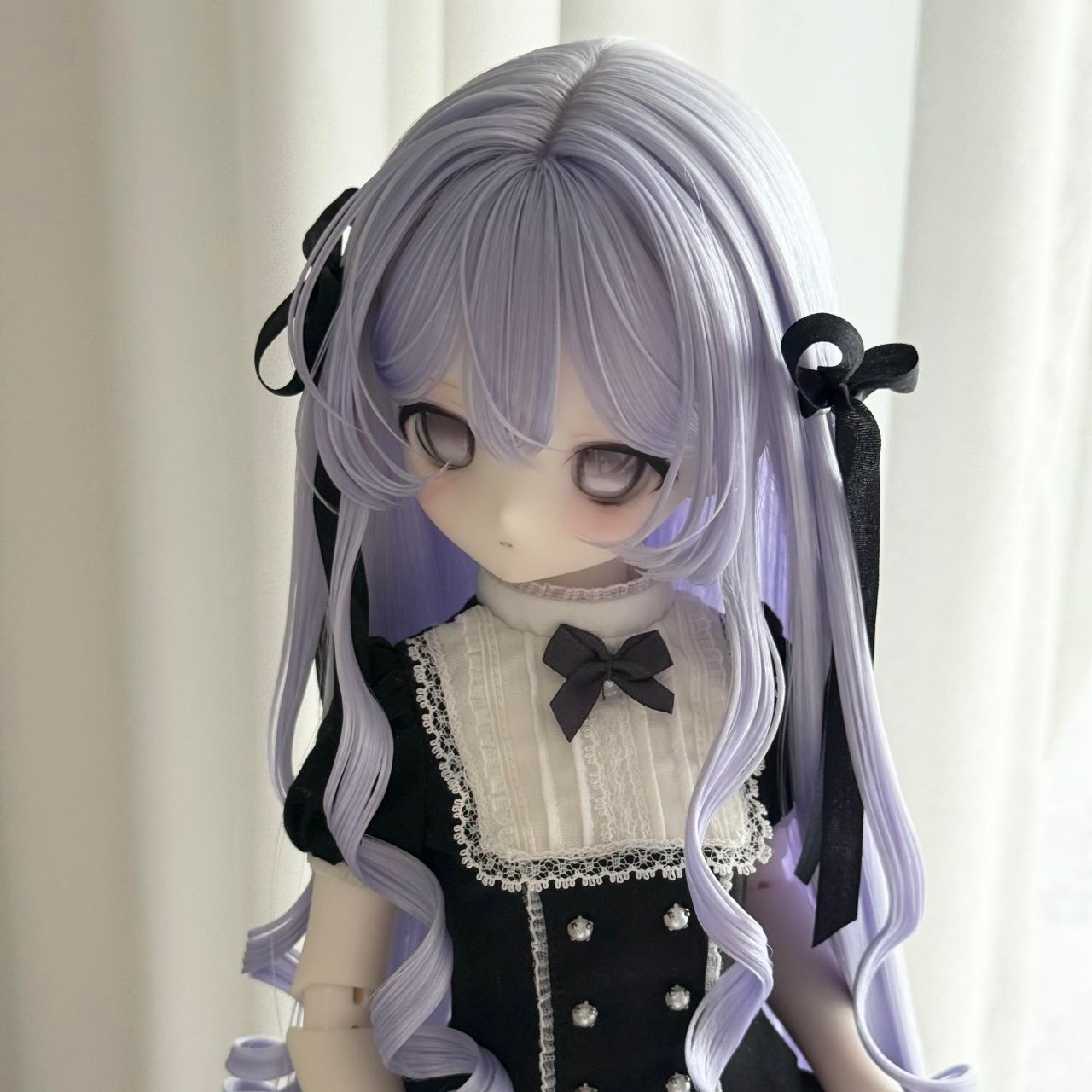 Long Wavy BJD Doll Wig With Ba - đánh giá và giá Hair Care For Wavy Hair