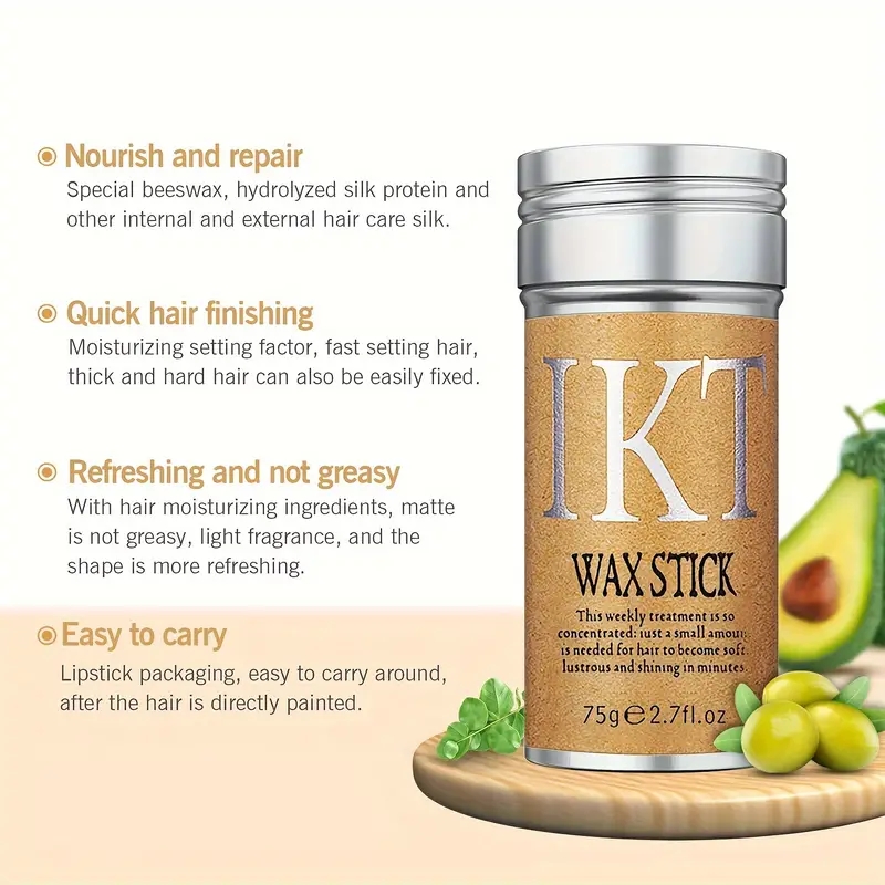 2/5Pcs Hair Wax Stick For Kids - đánh giá và giá Hair Care Women