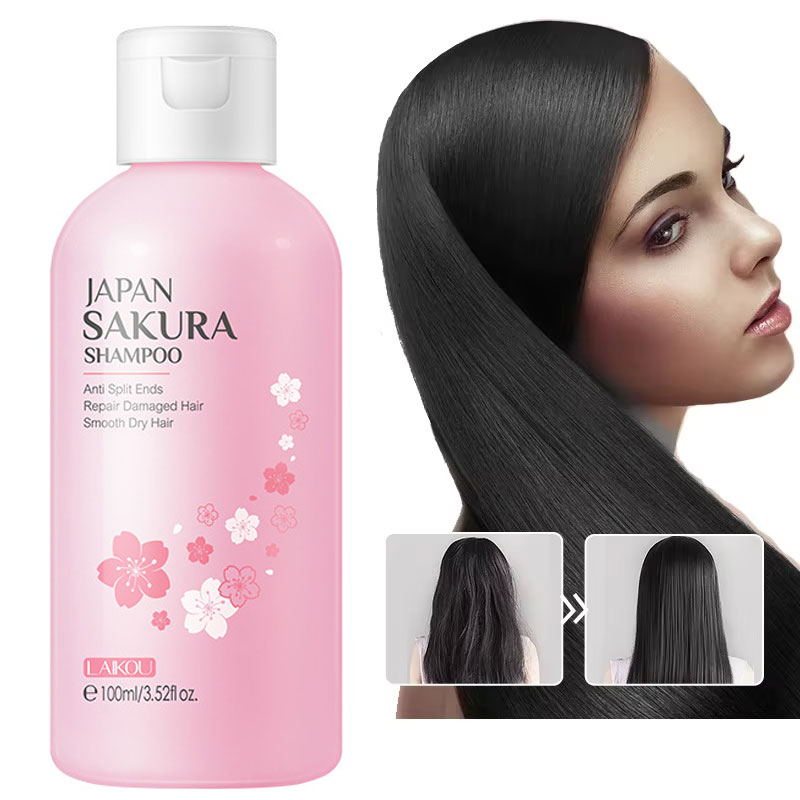 LAIKOU Japan Sakura  Shampoo R - đánh giá và giá Hair Care Vitamin