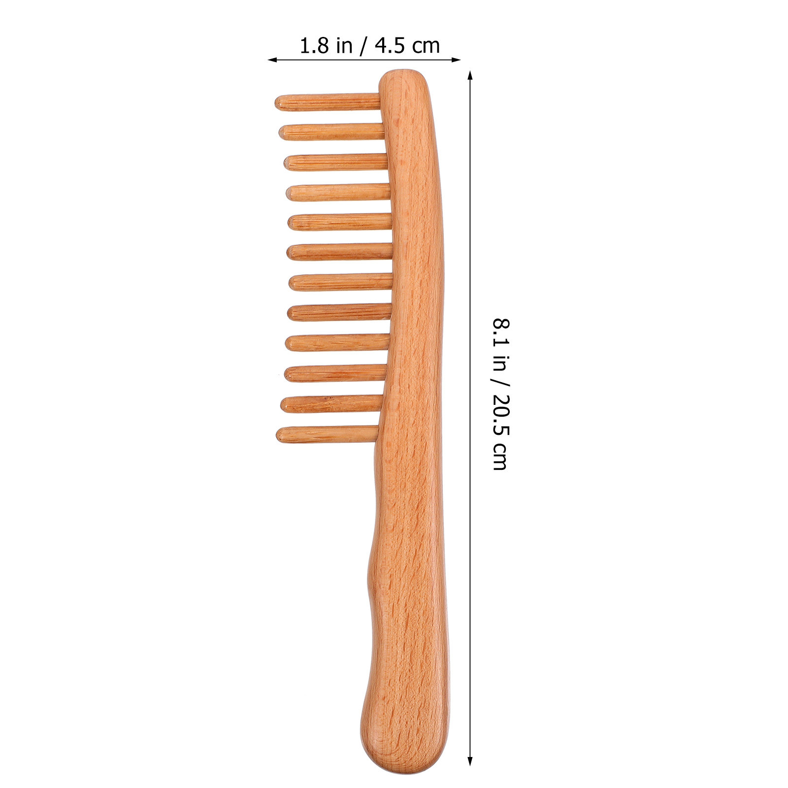 1Pcs Polished Natural Wood Mas - đánh giá và giá Hair Care Natur