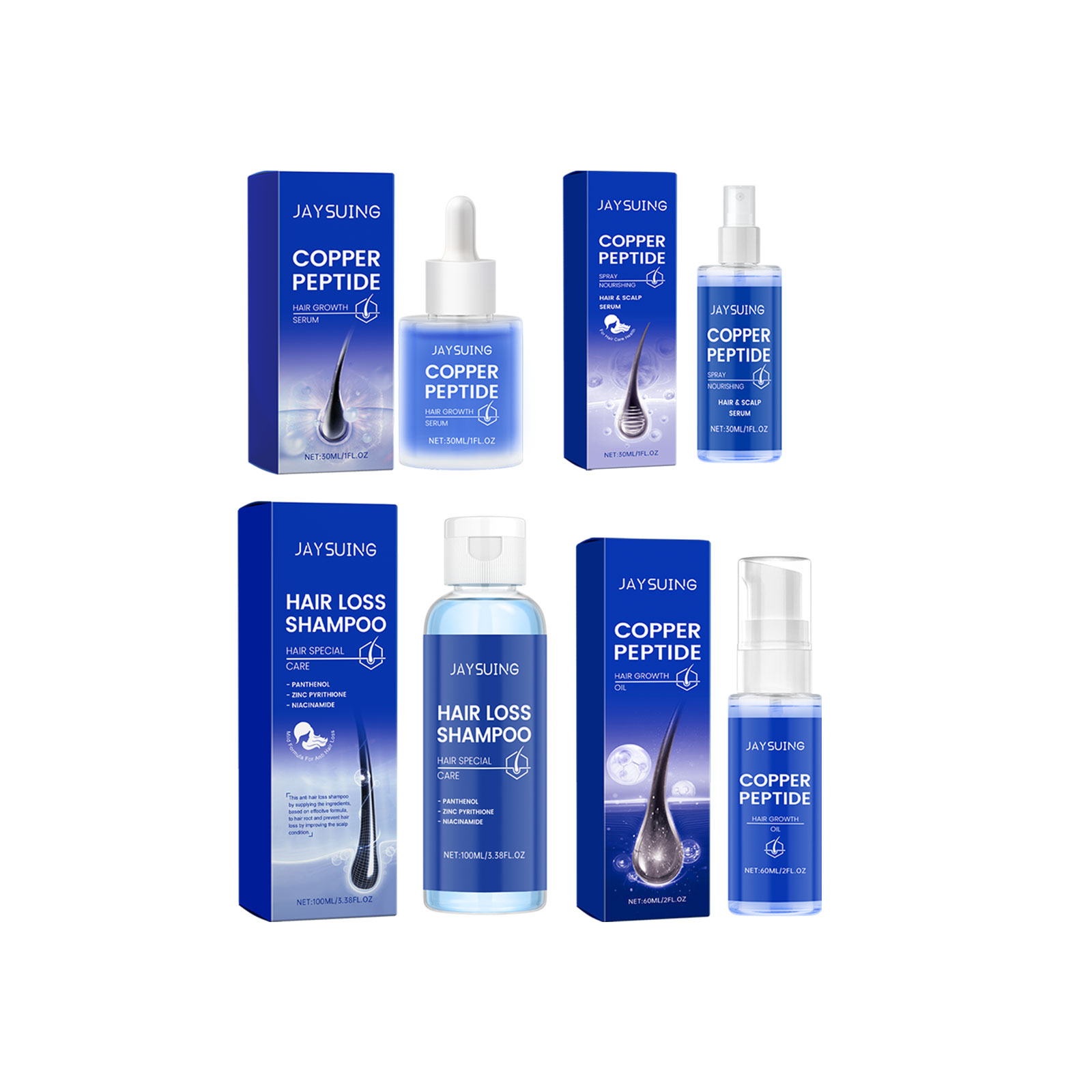 Copper Peptide Shampoo Hair Gr - đánh giá và giá Hair Growth Serum Oil
