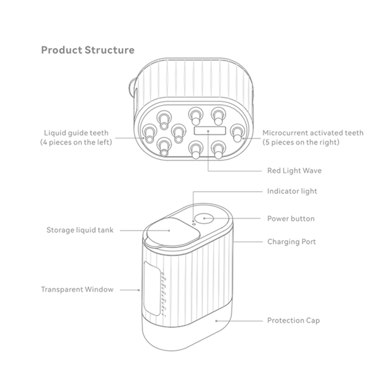 Electric Head Scalp Massager H - đánh giá và giá Hair Growth Serum Oil