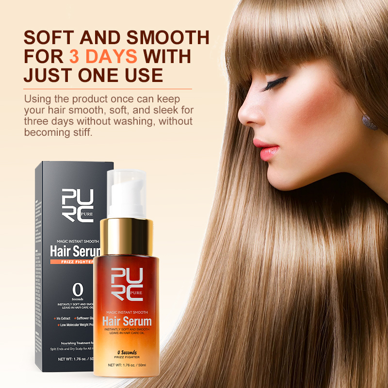 Magic Smoothing Hair Oil Serum - đánh giá và giá Keratin Treatment Set