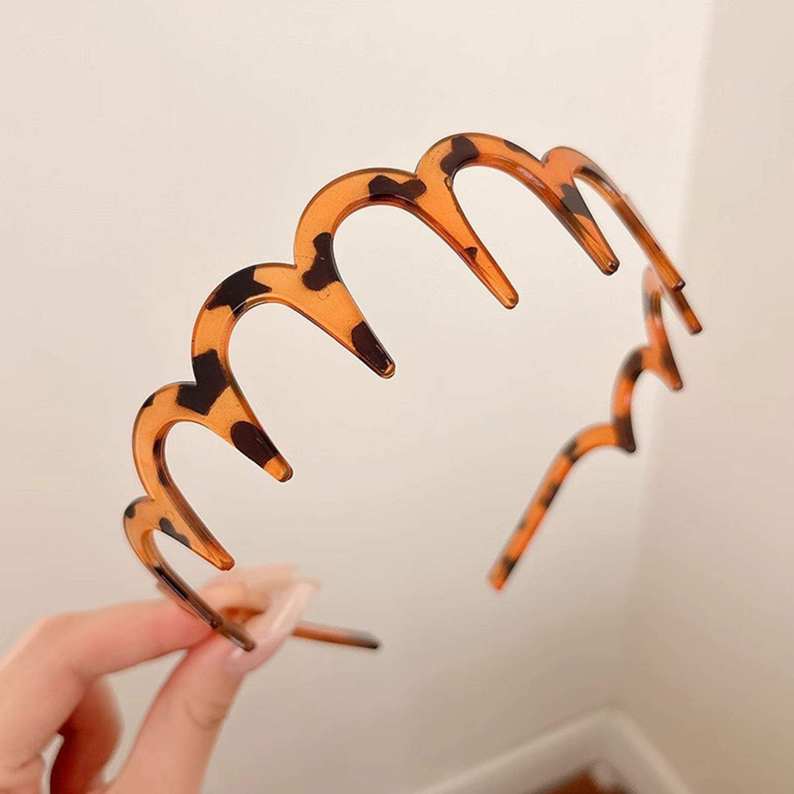 Headband Acrylic Wavy Anti-Sli - đánh giá và giá Hair Care For Wavy Hair