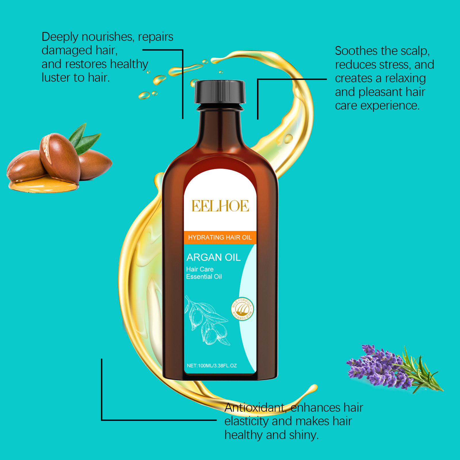 EELHOE Moroccan Argan Oil Kera - đánh giá và giá Keratin Treatment Set