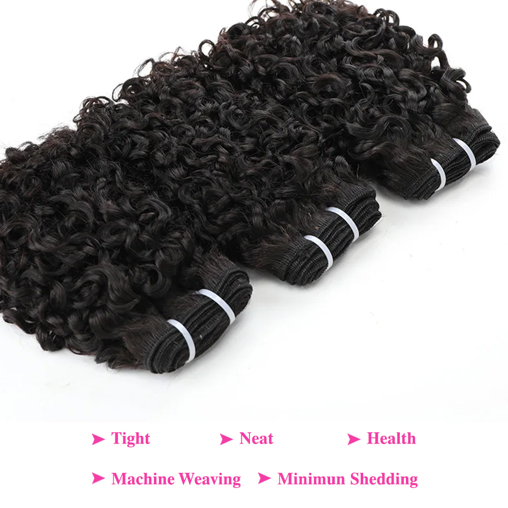 12A Pixie Curls Bundles Bouncy - đánh giá và giá Hair Care Women