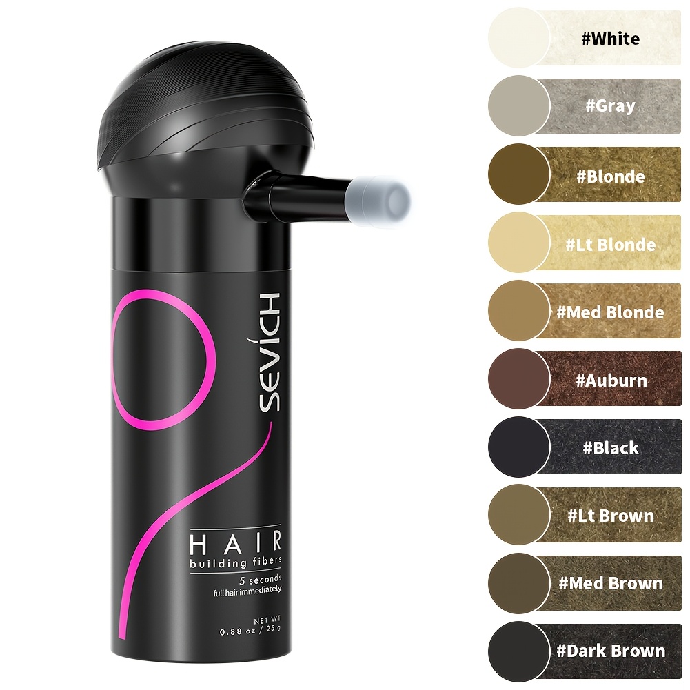 SEVICH Hair Building Fiber Set - đánh giá và giá Keratin Treatment Set