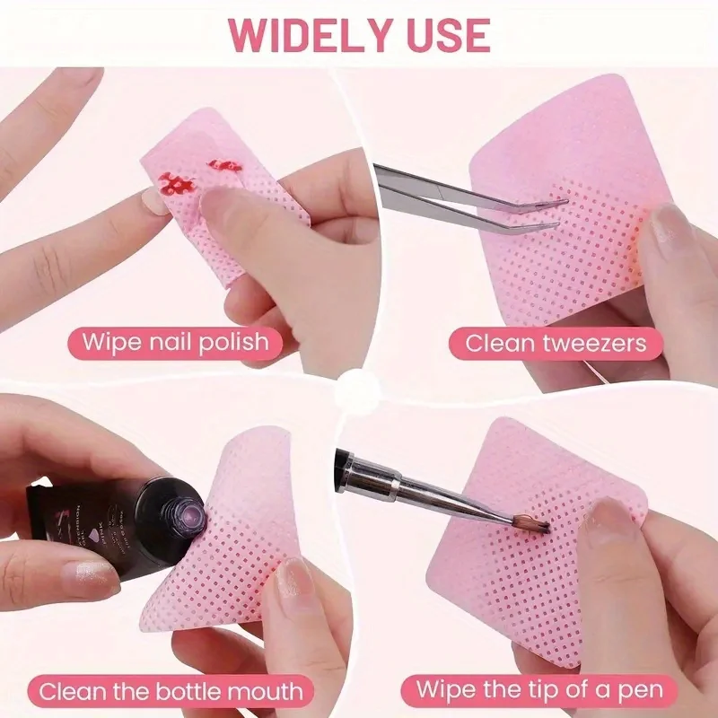 20/600Pcs Lint Free Nail Wipes - đánh giá và giá Hair Care Gel