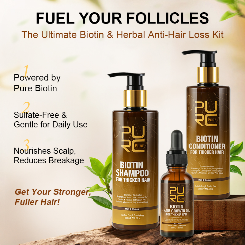 PURC Fast Hair Growth Products - đánh giá và giá Keratin Treatment Set