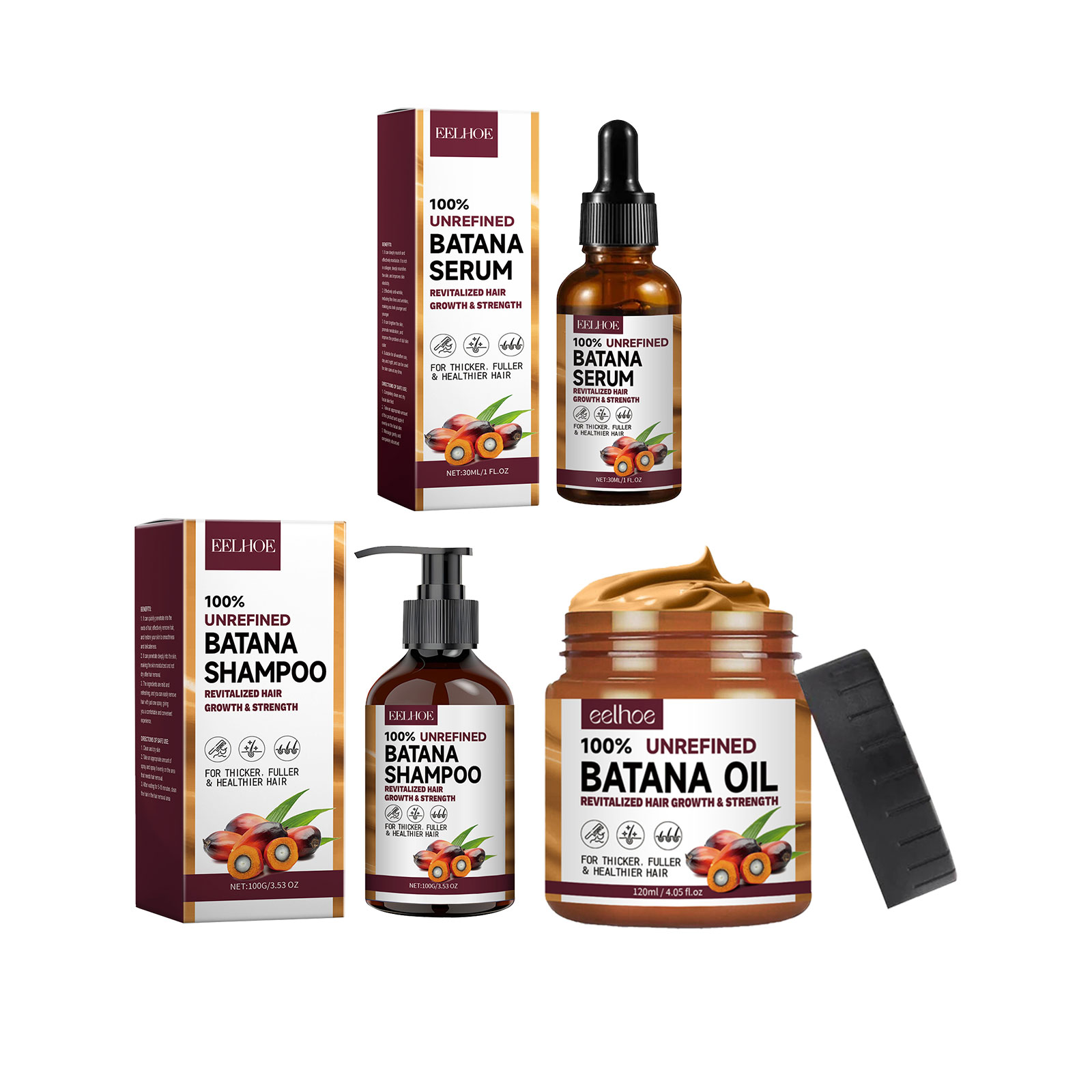 EELHOE Natural Batana Oil Deep - đánh giá và giá Keratin Treatment Set