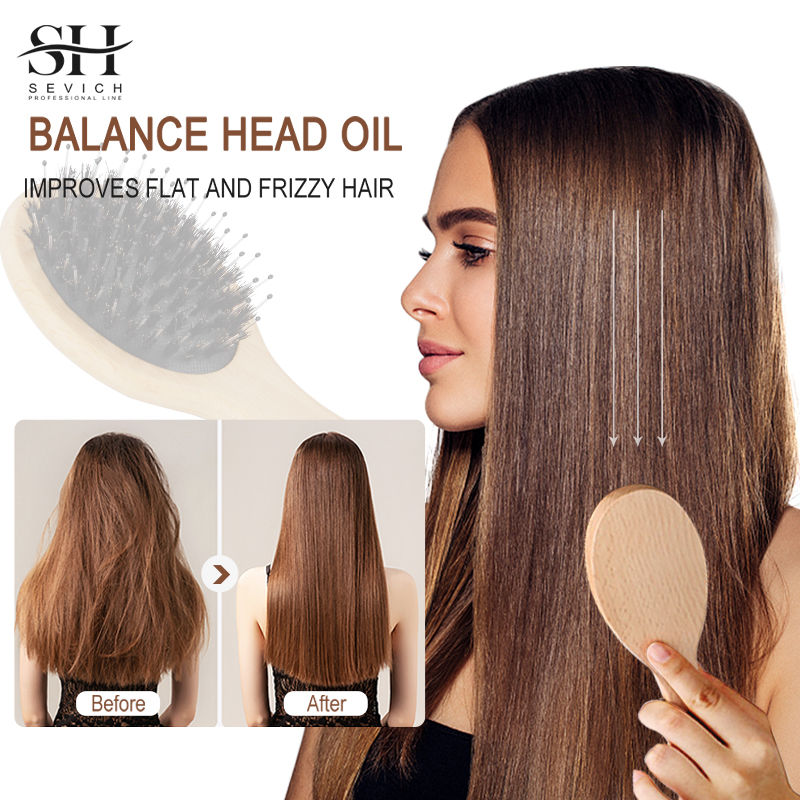 Natural Boar Bristle Hair Fluf - đánh giá và giá Hair Care Natur