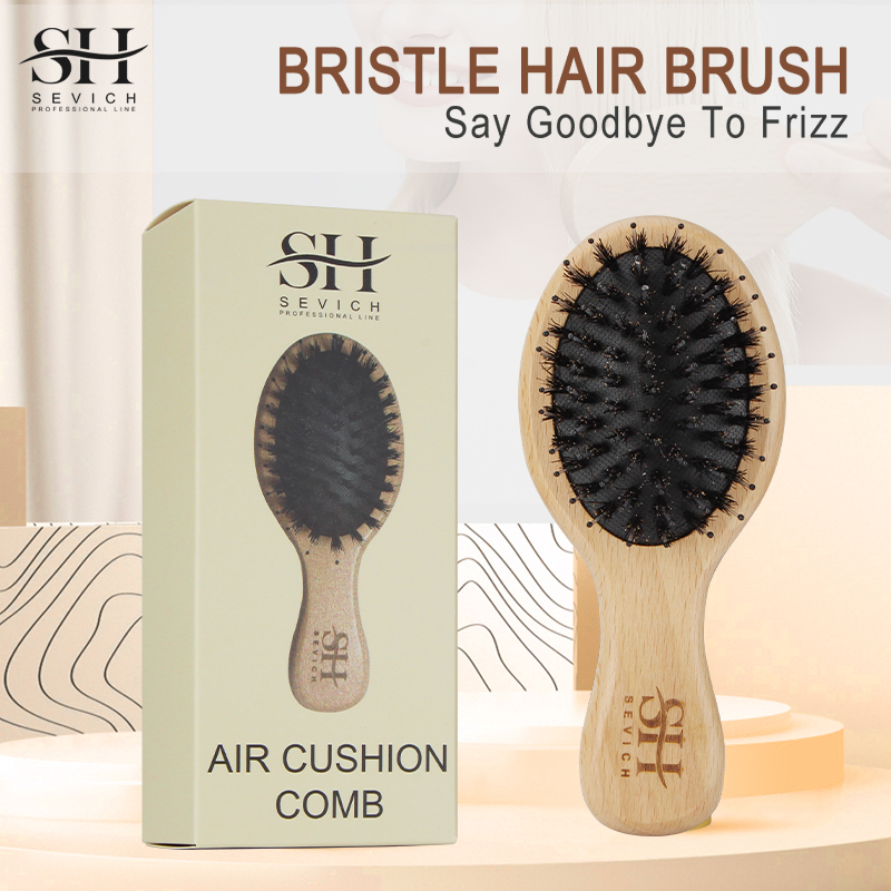 Natural Boar Bristle Hair Fluf - đánh giá và giá Hair Care Natur