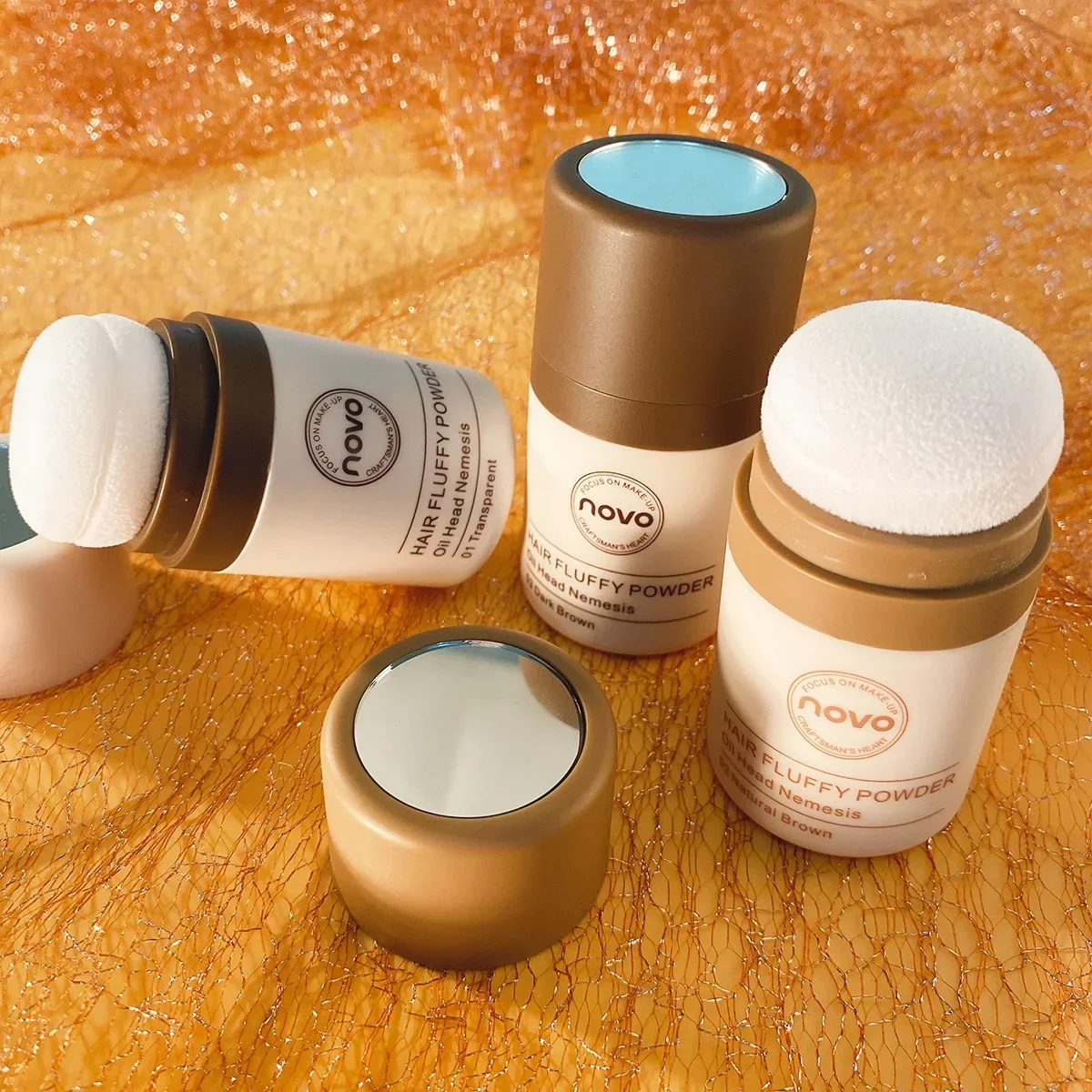 Novo Hair Pluffy Powder - Oil  - đánh giá và giá Hair Care Women