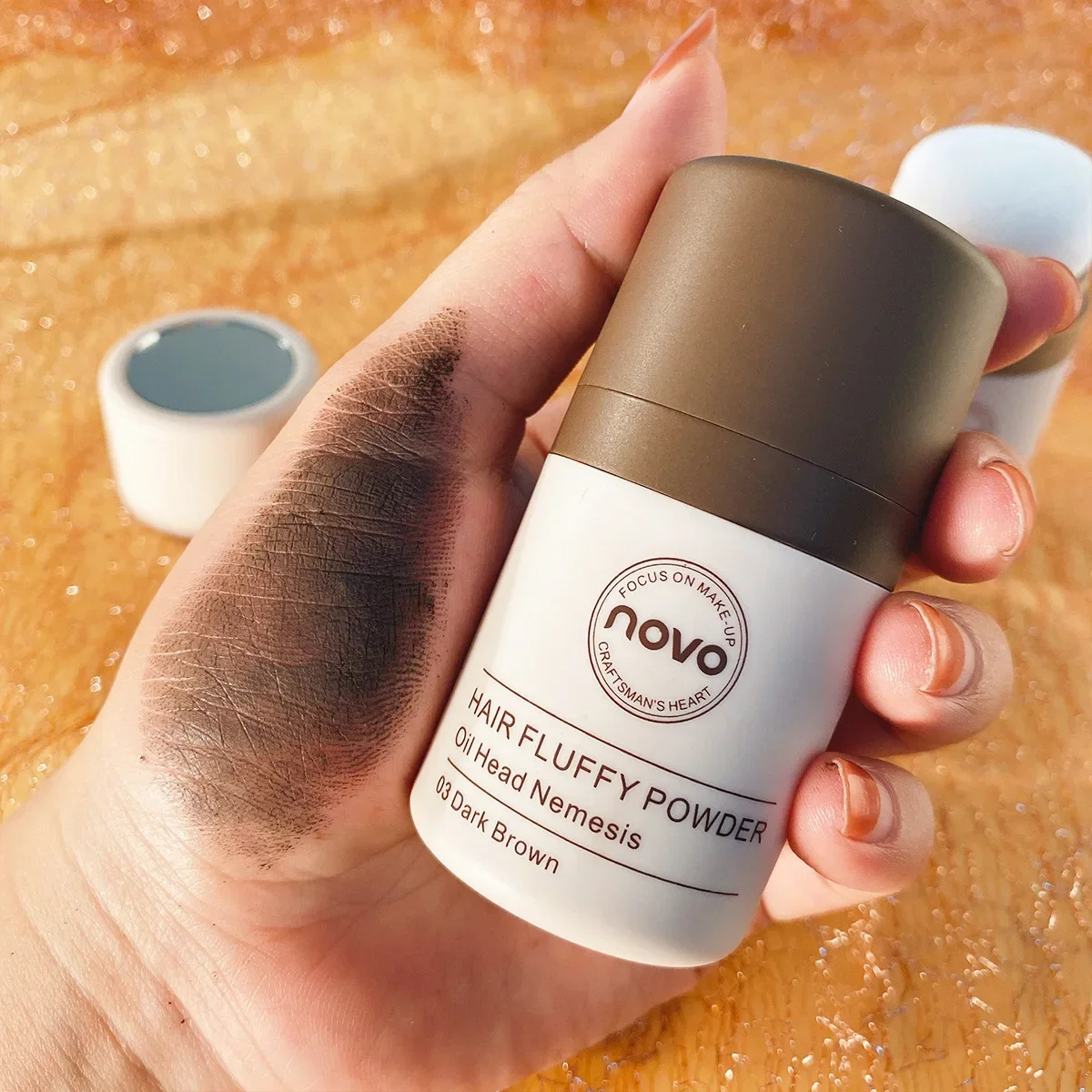 Novo Hair Pluffy Powder - Oil  - đánh giá và giá Hair Care Women