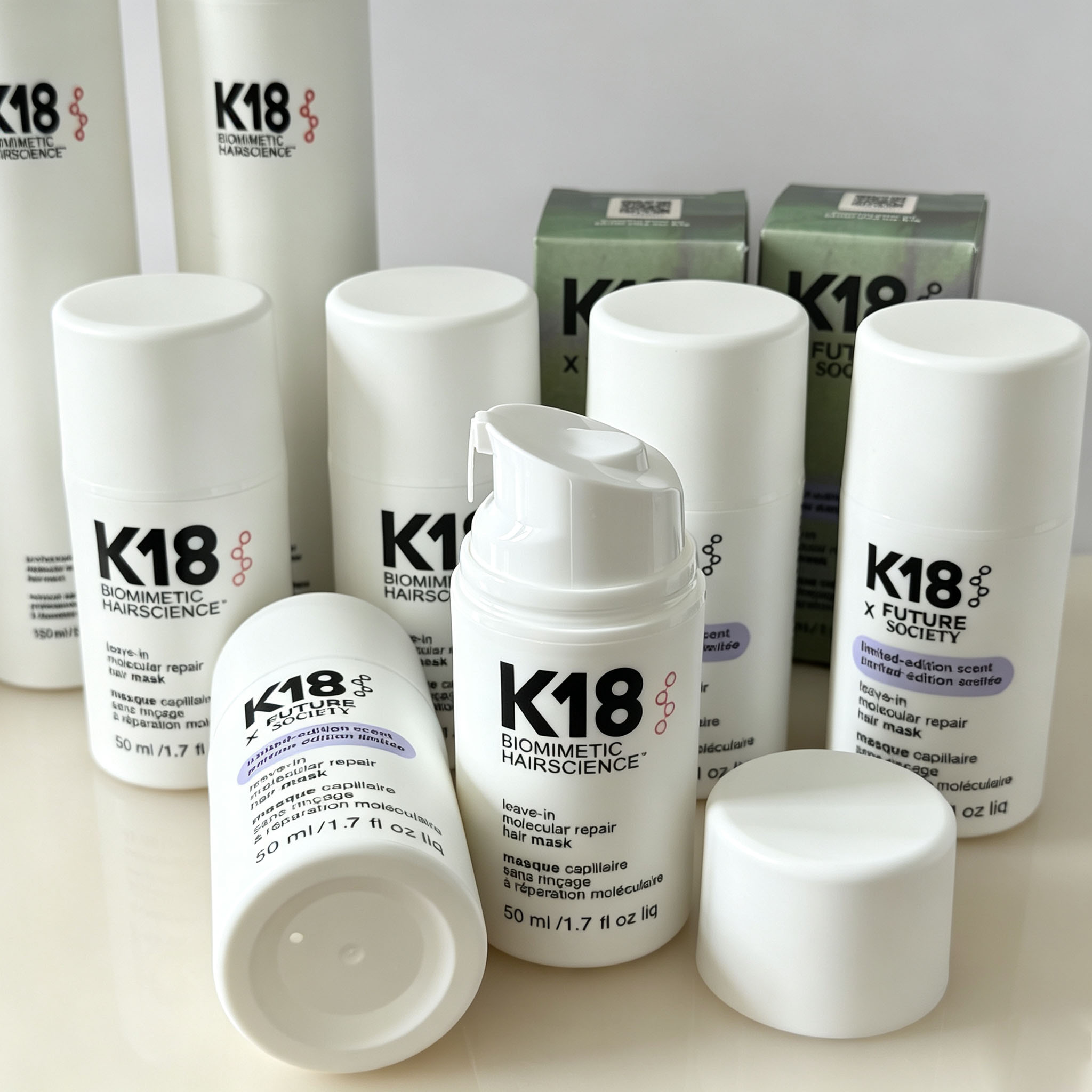 Bestseller K18 Leave-In Molecu - đánh giá và giá Keratin Treatment Set