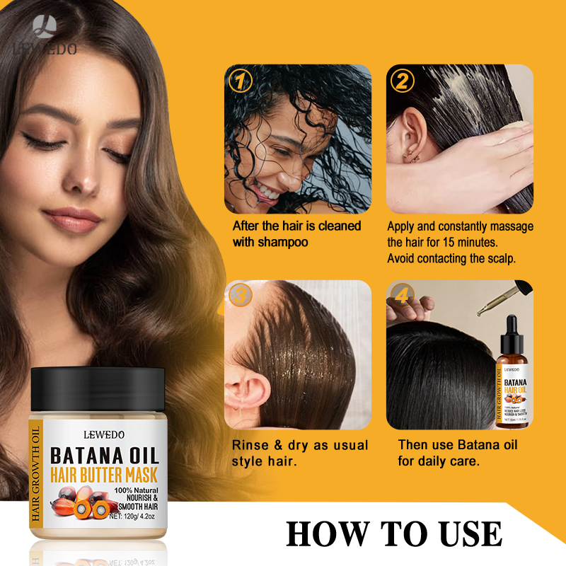 Batana Oil Hair Growth Kit Tra - đánh giá và giá Keratin Treatment Set
