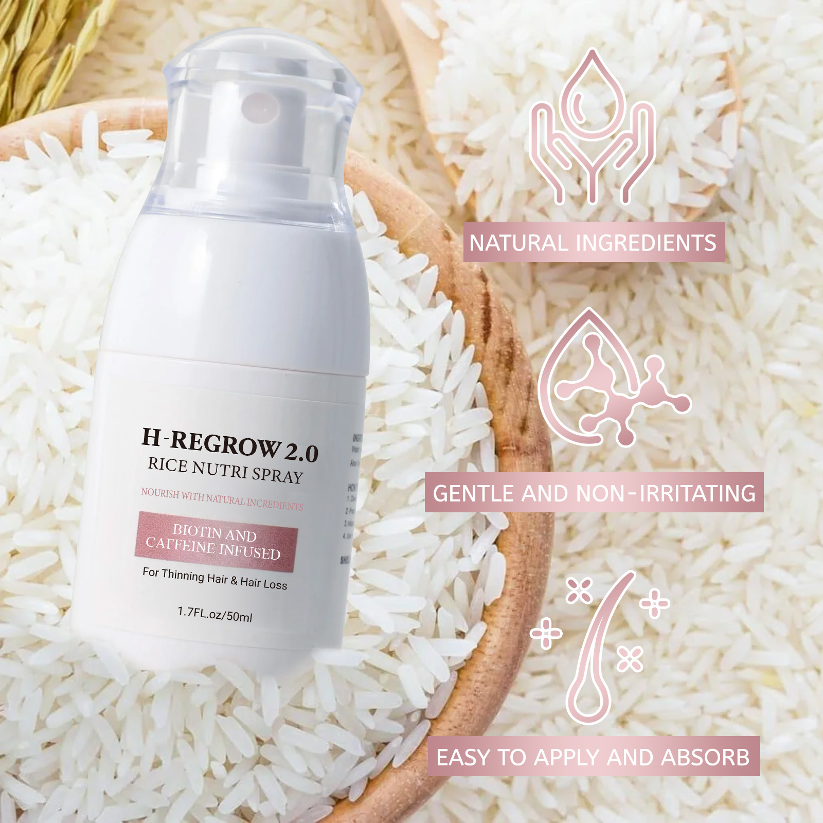 1-5 pcs Hair Growth Activator  - đánh giá và giá Hair Care Vitamin