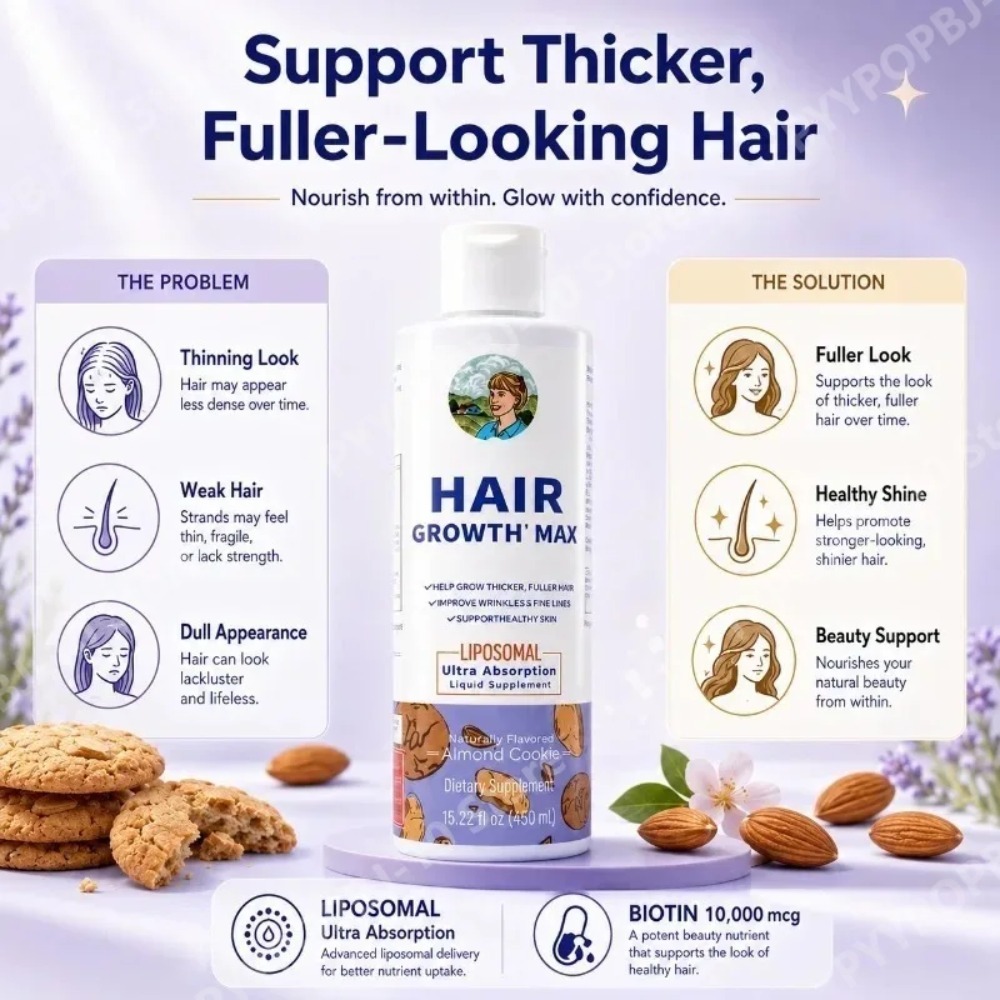 Liposomal Hair Growth Liquid,  - đánh giá và giá Hair Growth Serum Oil