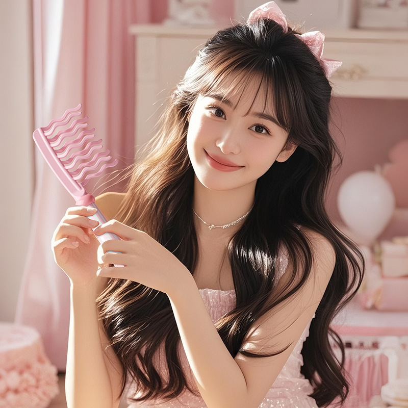 Double Row Wavy Tooth Hair Sty - đánh giá và giá Hair Care For Wavy Hair
