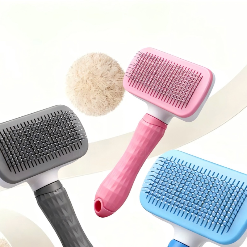 Self‑Cleaning Slicker Brush Pe - đánh giá và giá Hair Care Is Self Care